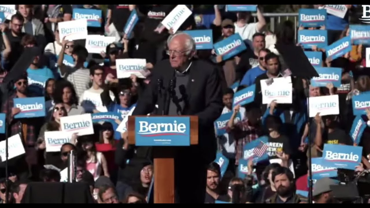 Bernie&rsquo;s Back Rally with AOC in New York