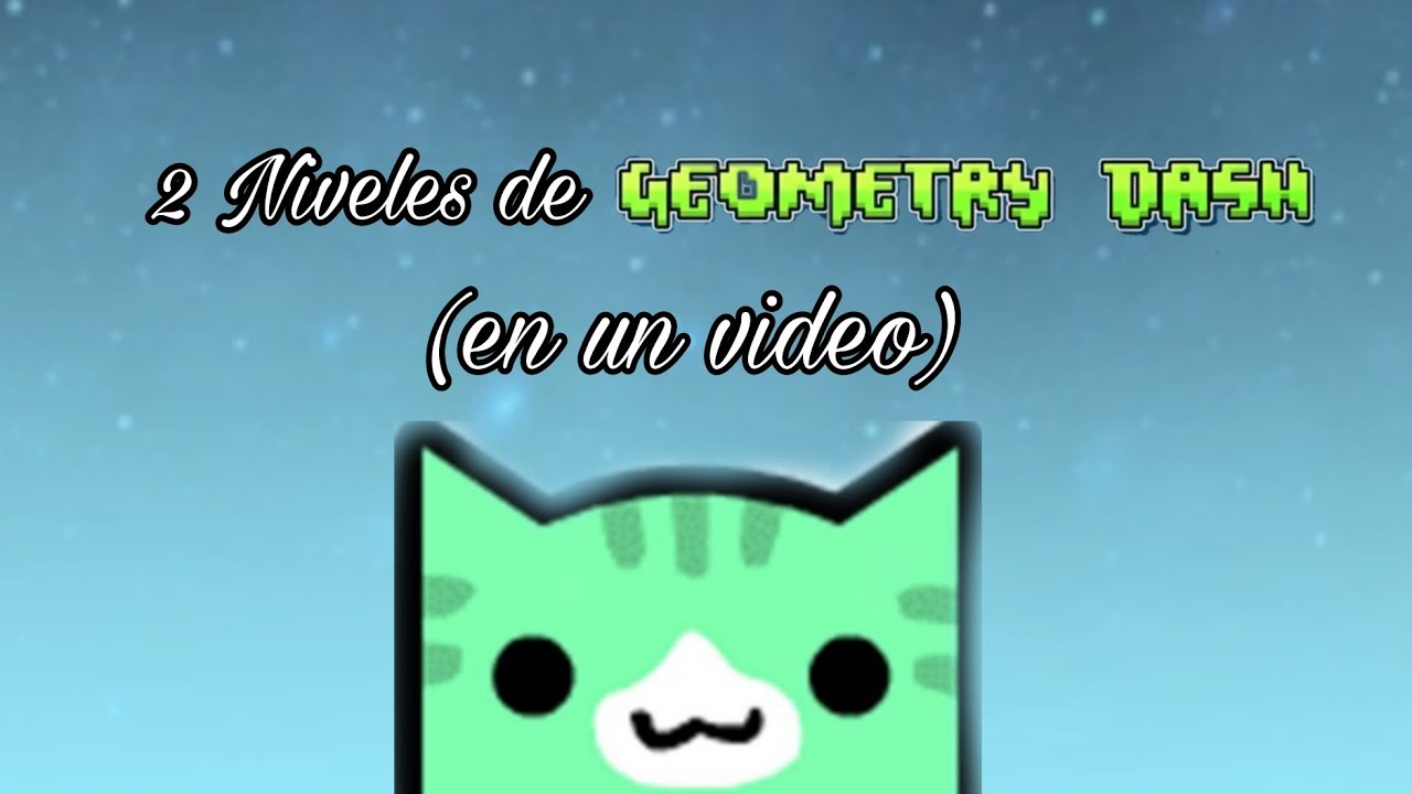2 Niveles cortos en un vídeo | Geometry Dash 