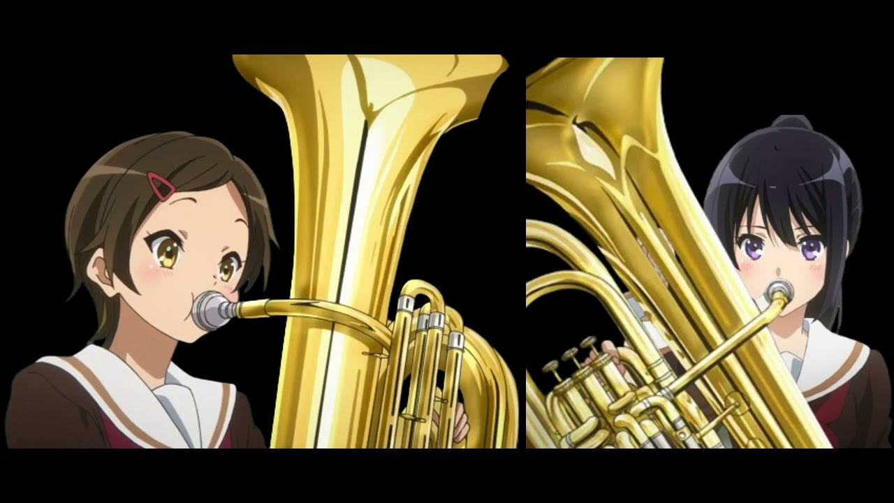 Sound Euphonium (2022) Hazuki Katou And Reina Kousaka Playing Tuba Duet Scene