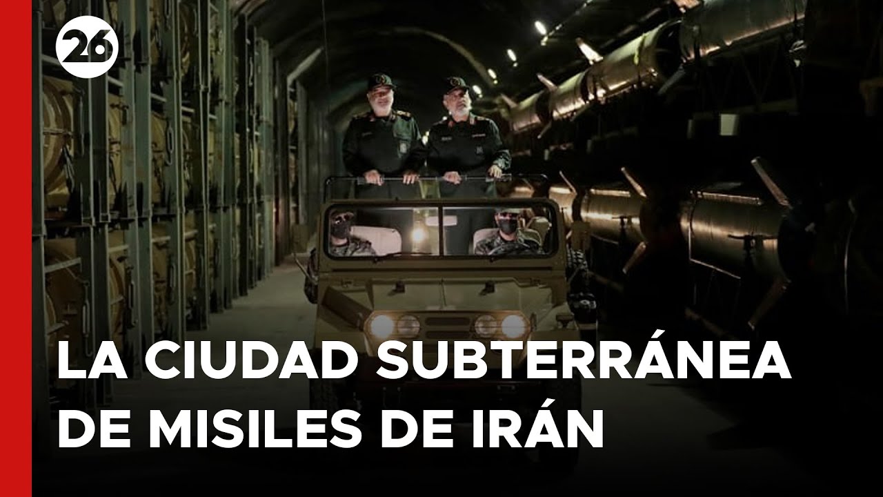🚨 El EJ&Eacute;RCITO IRAN&Iacute; mostr&oacute; una CIUDAD SUBTERR&Aacute;NEA de MISILES