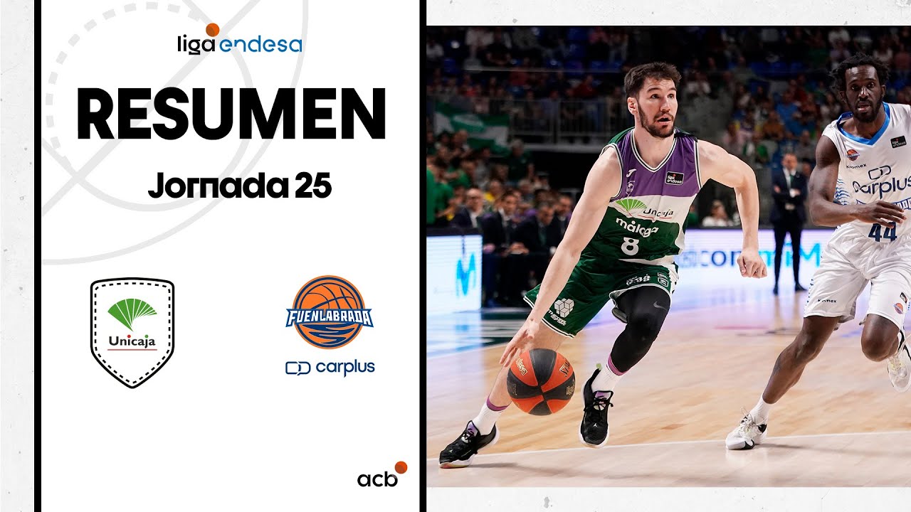 Unicaja - Carplus Fuenlabrada (100-75) RESUMEN | Liga Endesa 2022-23