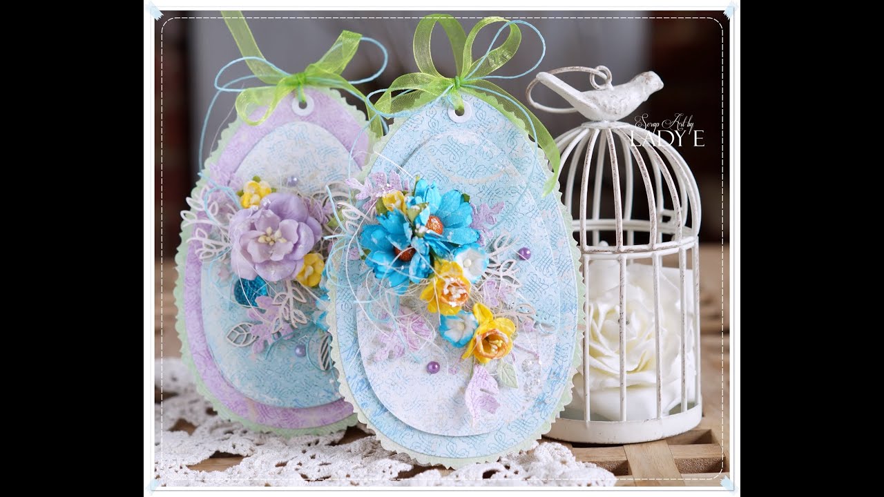 Easter Eggs Cardmaking Tutorial Wild Orchid Crafts * Emilia Sieradzan *