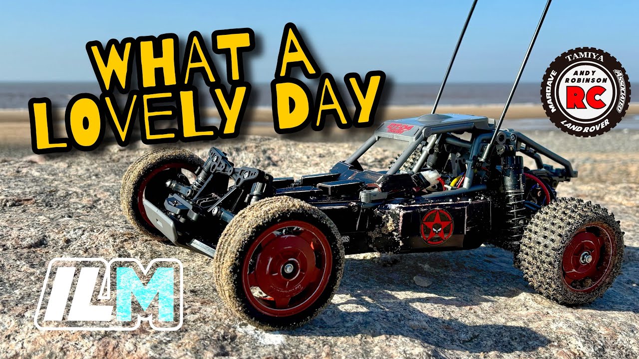 E411: Let’s Drive It! Hitting The Beach With Tamiya’s Latest DT Chassis, Fighter Nexgen (Mad Max Ed)