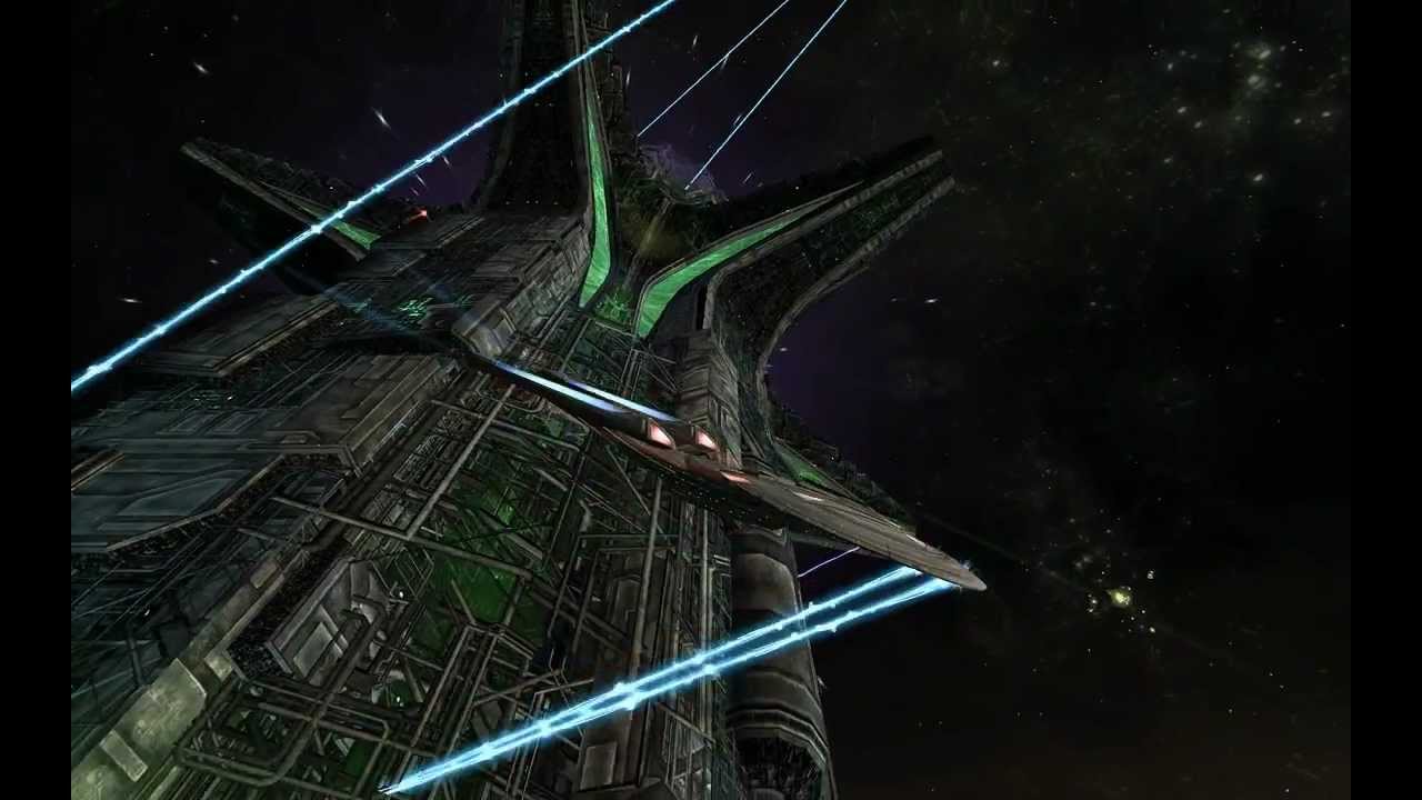 STAR TREK ONLINE HD Borg Invasion-Sovereign Class (2012)