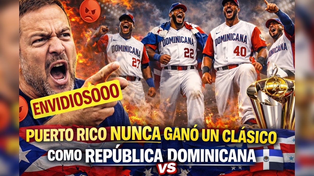  EL ODIO DE DEPLAAKER A RD: ¿LE DUELE QUE DOMINICANA DOMINE EL BÉISBOL Y PR NO TENGA CLÁSICO?”