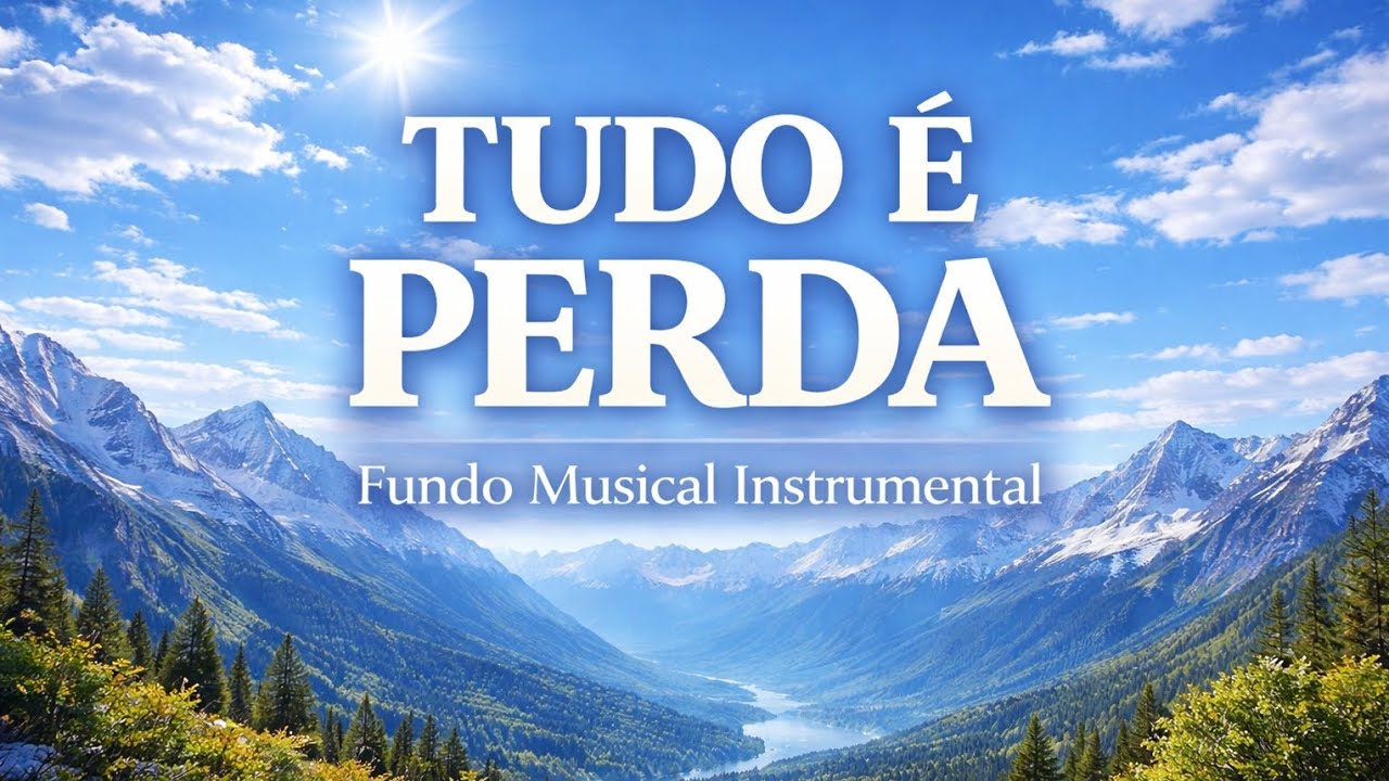 Tudo é perda - Fundo Musical Instrumental | Para oração, pregação e momentos com Deus