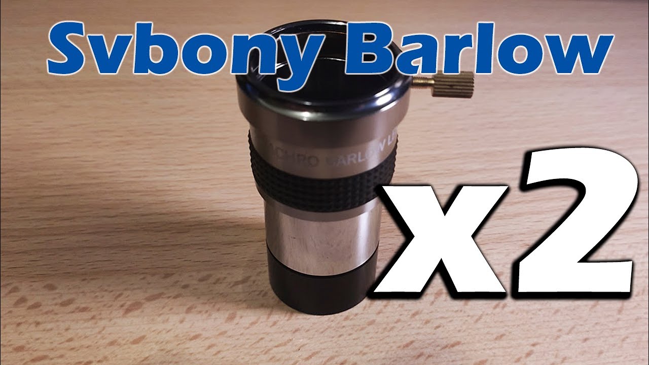 Svbony Barlow x2 🔭 Sencilla y económica