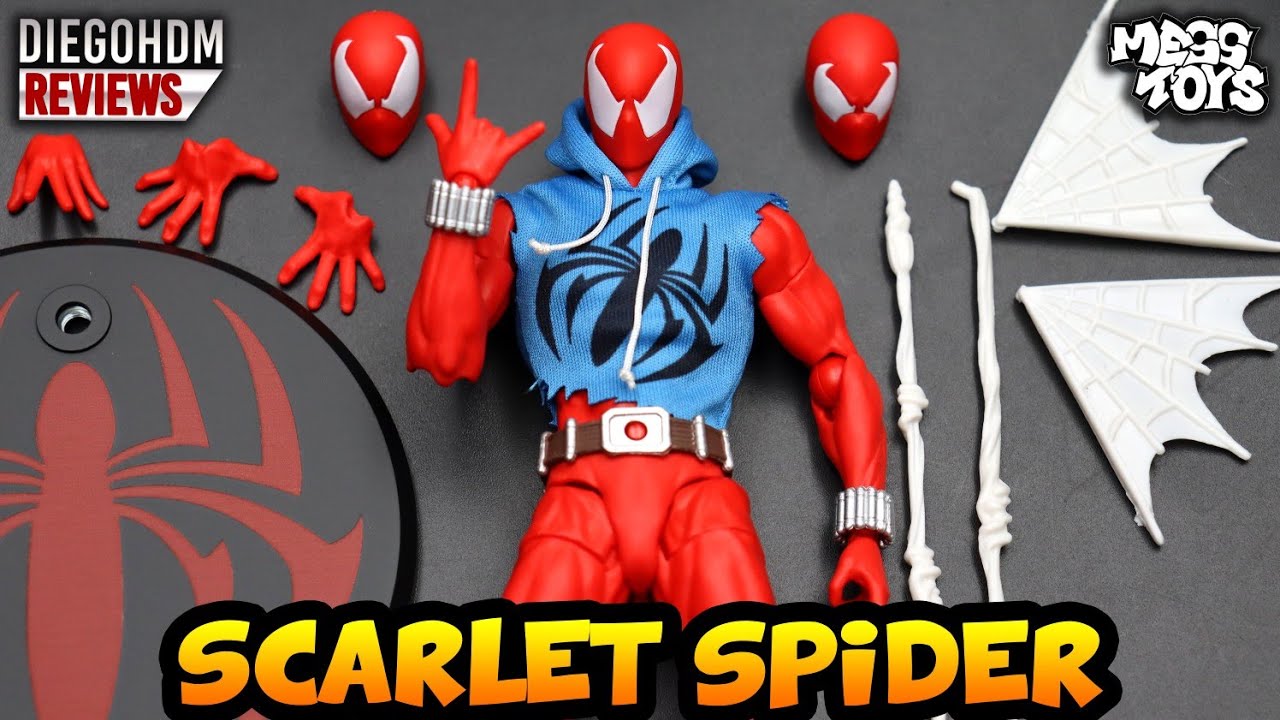 SCARLET SPIDER Mess Toys Unboxing e Review 😱😱