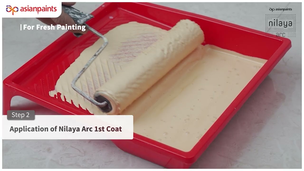 Nilaya Arc Natural Pearl finish Application Video | Lime-Based Paint For Your Walls | Hindi