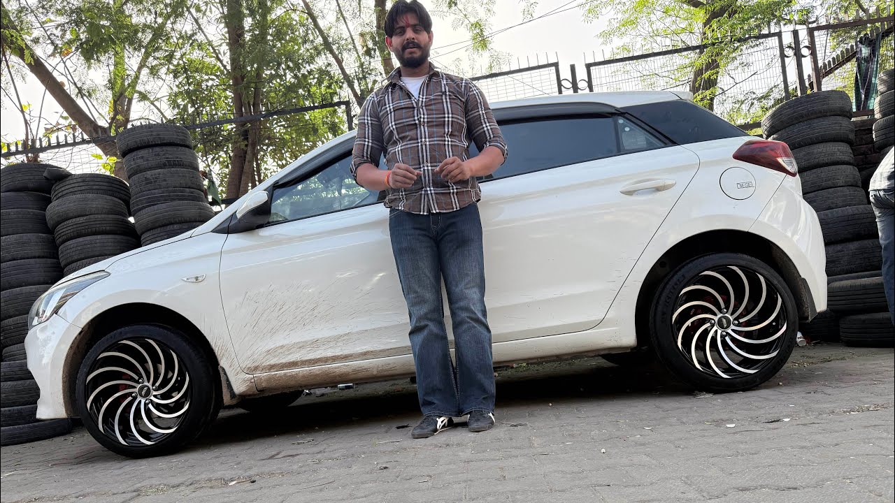 RAJINDERA TYRS SARVICE ,i20 ALLOYS WHEELS 17 INCH 
