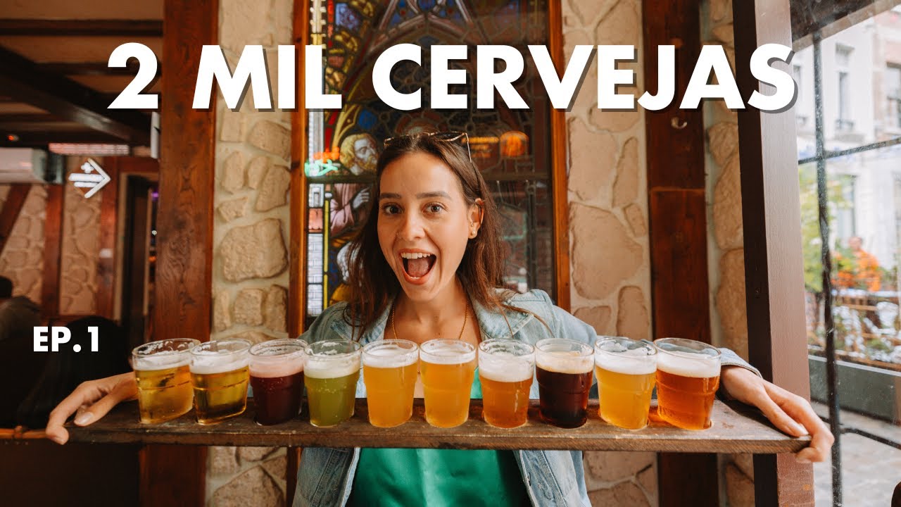 Bebemos MUITA CERVEJA na Bélgica. Ep. 1