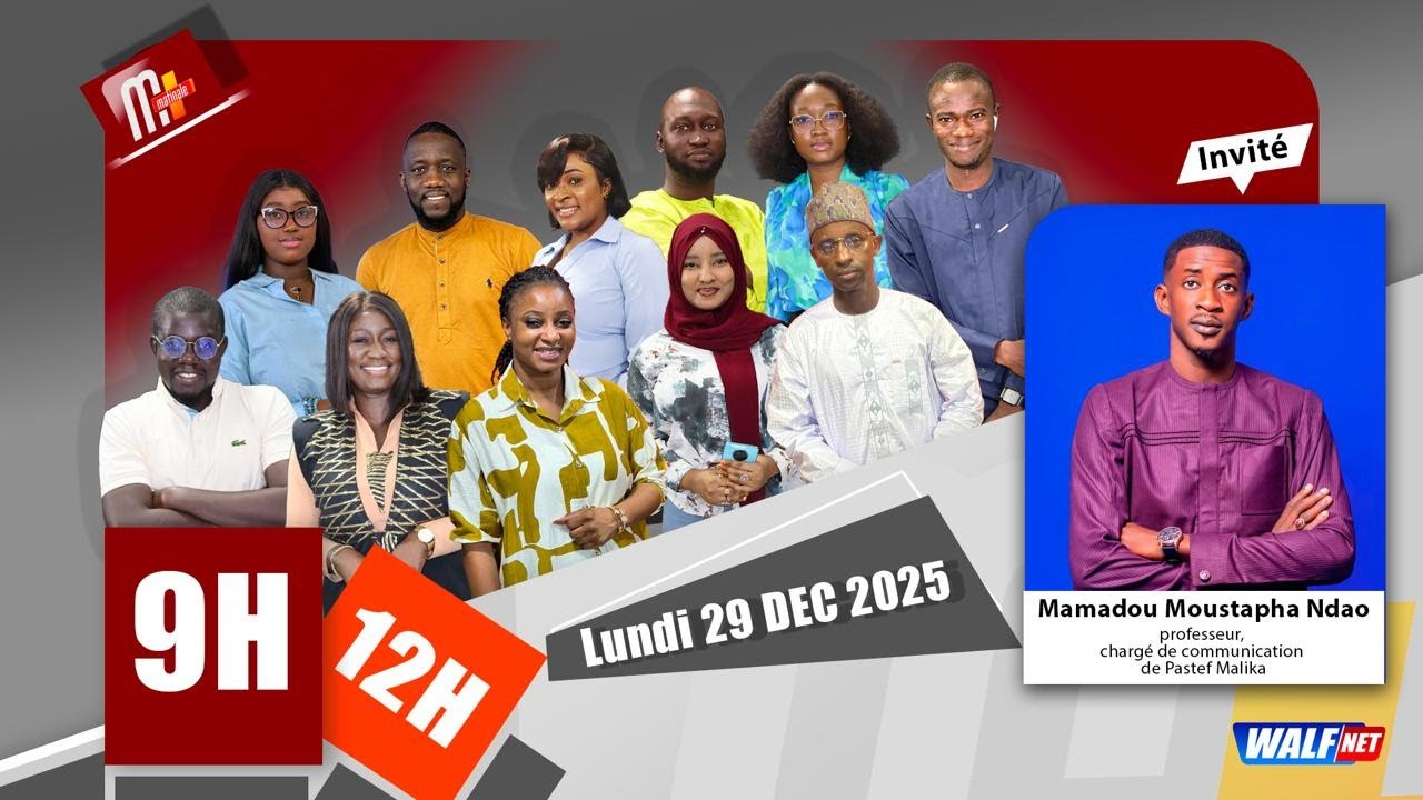 [Matinale+] Finale sous tension, Sonko à Rabat, équipe type de la CAF, 4 lions et Thiaw sacrifiés..
