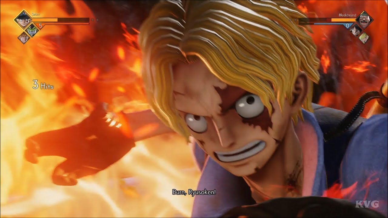 Jump Force - Sabo Gameplay (PS4 HD) [1080p60FPS]