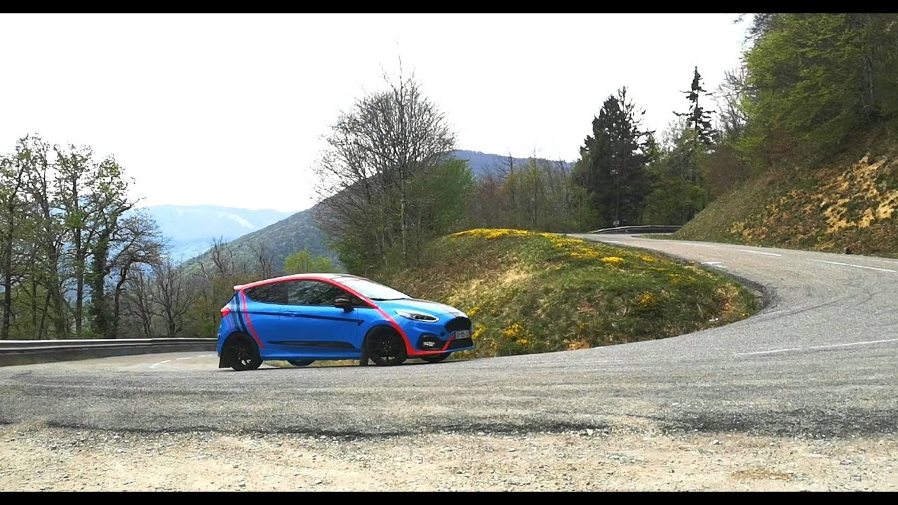 Ford Fiesta ST mk8 ST Édition 2021 Col de Menthieres (01 France) la pocket rocket en action!