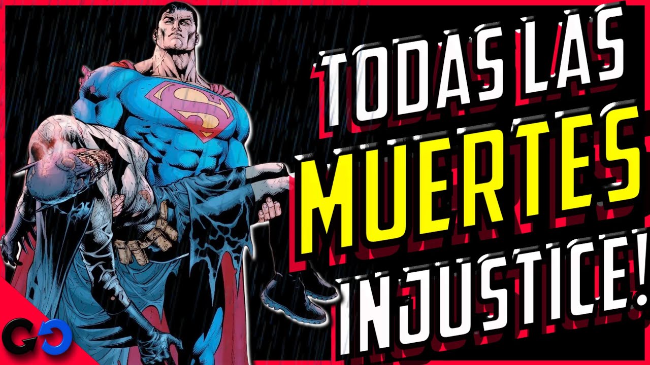 💀 TODAS las Muertes del Universo Injustice!