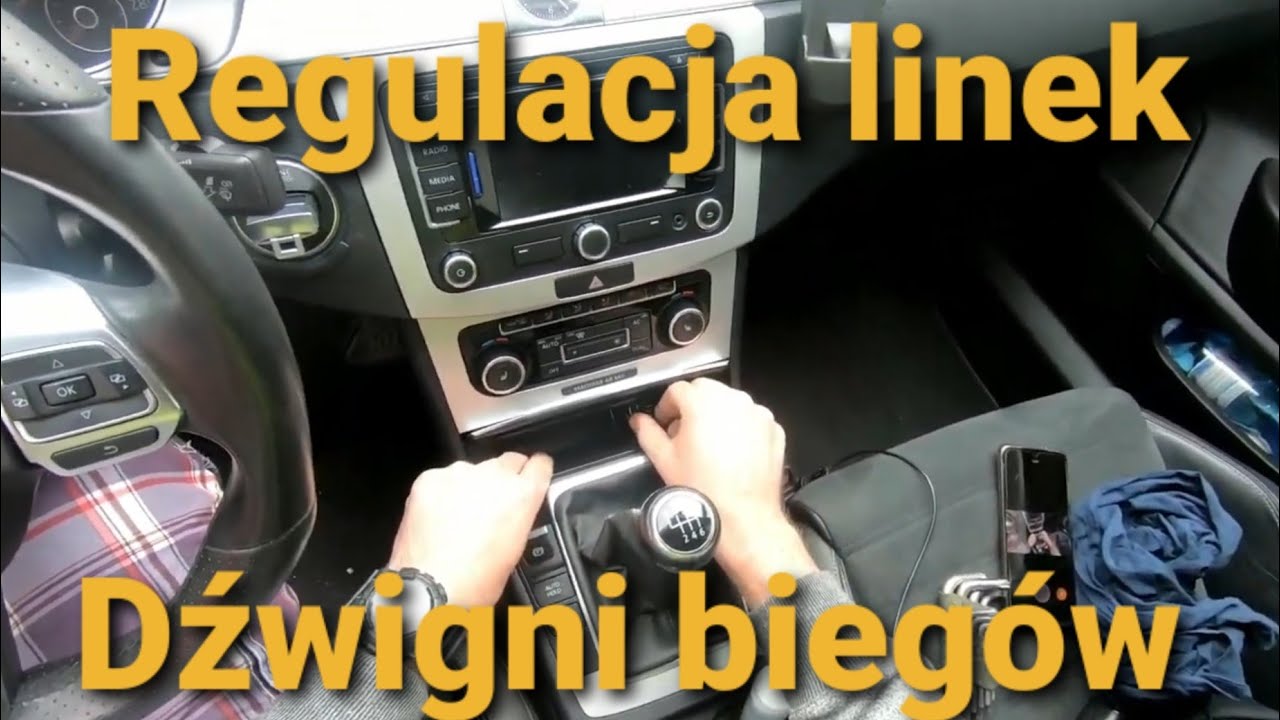 Regulacja/Synchronizacja linek wybieraka skrzyni biegów 2.0 tdi Passat b6/b7/cc