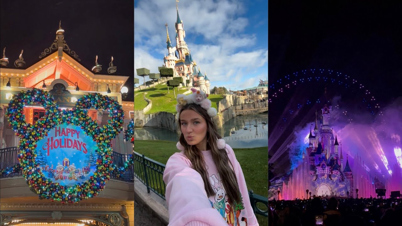 Видеоблог о Диснейленде✨🏰🎄🥹