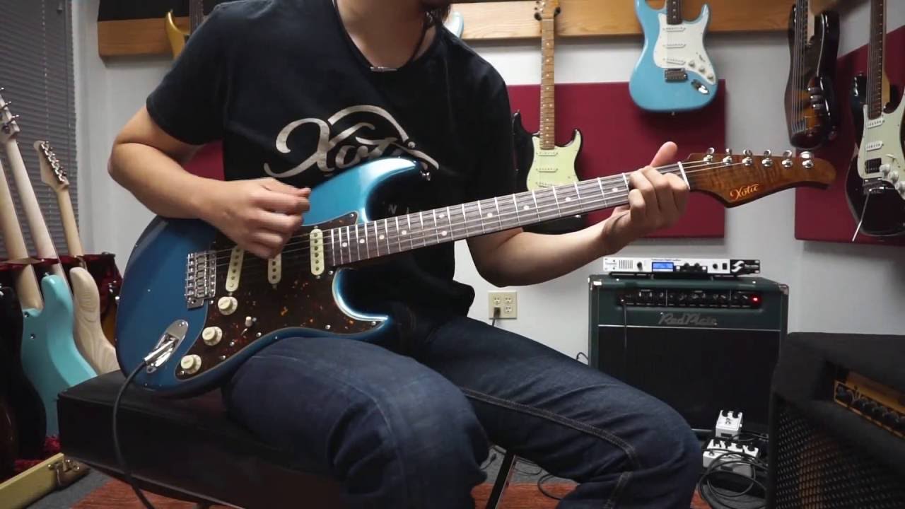 Xotic California Classic&reg; XSC-1 Dark Lake Placid Blue Light Aged #023