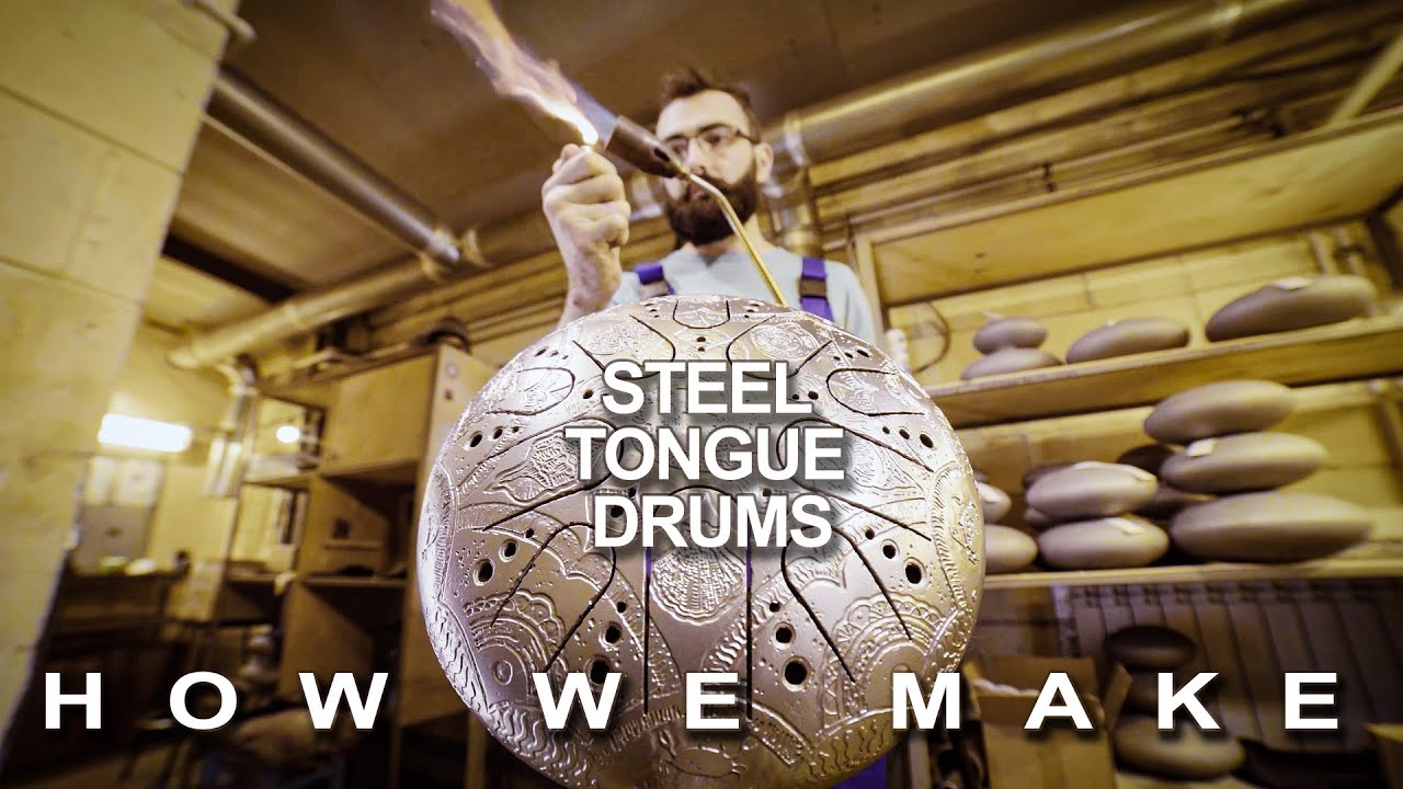 HOW WE MAKE STEEL TONGUE DRUMS / KOSMOSKY