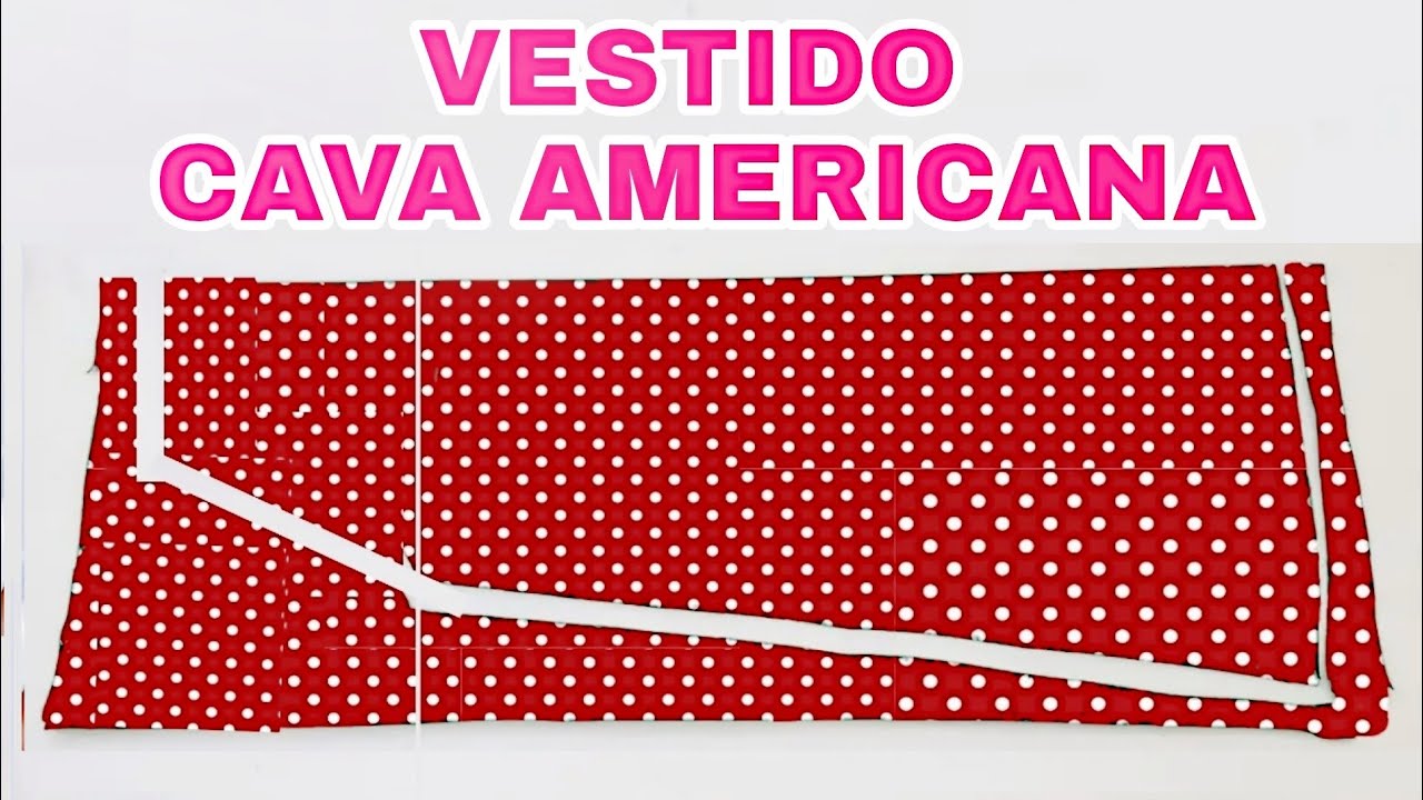 COMO FAZER VESTIDO CAVA AMERICANA - MUITO FÁCIL DE FAZER