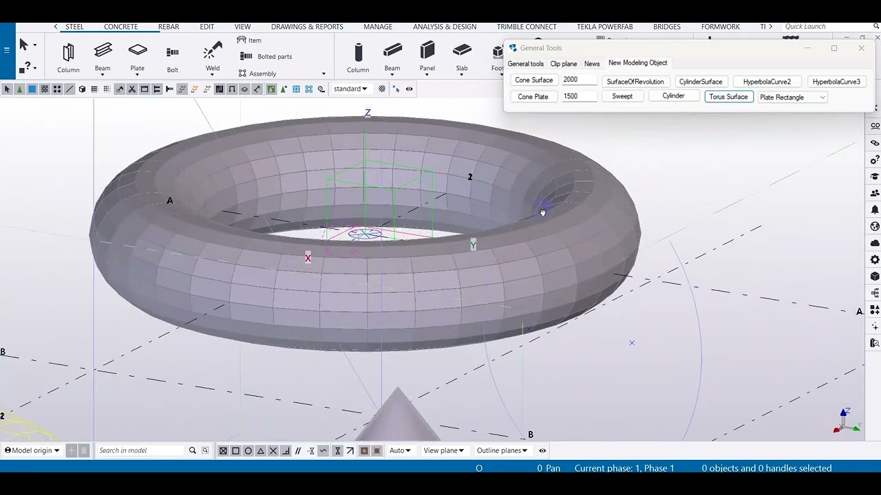 TAPI29-New modeling object-Demo 1
