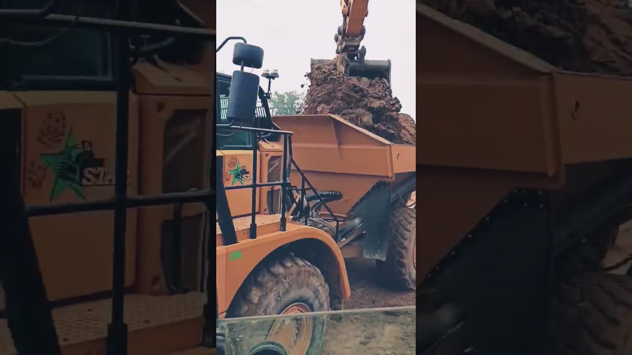 Digging sewer project. Bowen Health #diggingmachine #digger #sewer #lifeisbutadream #excavator