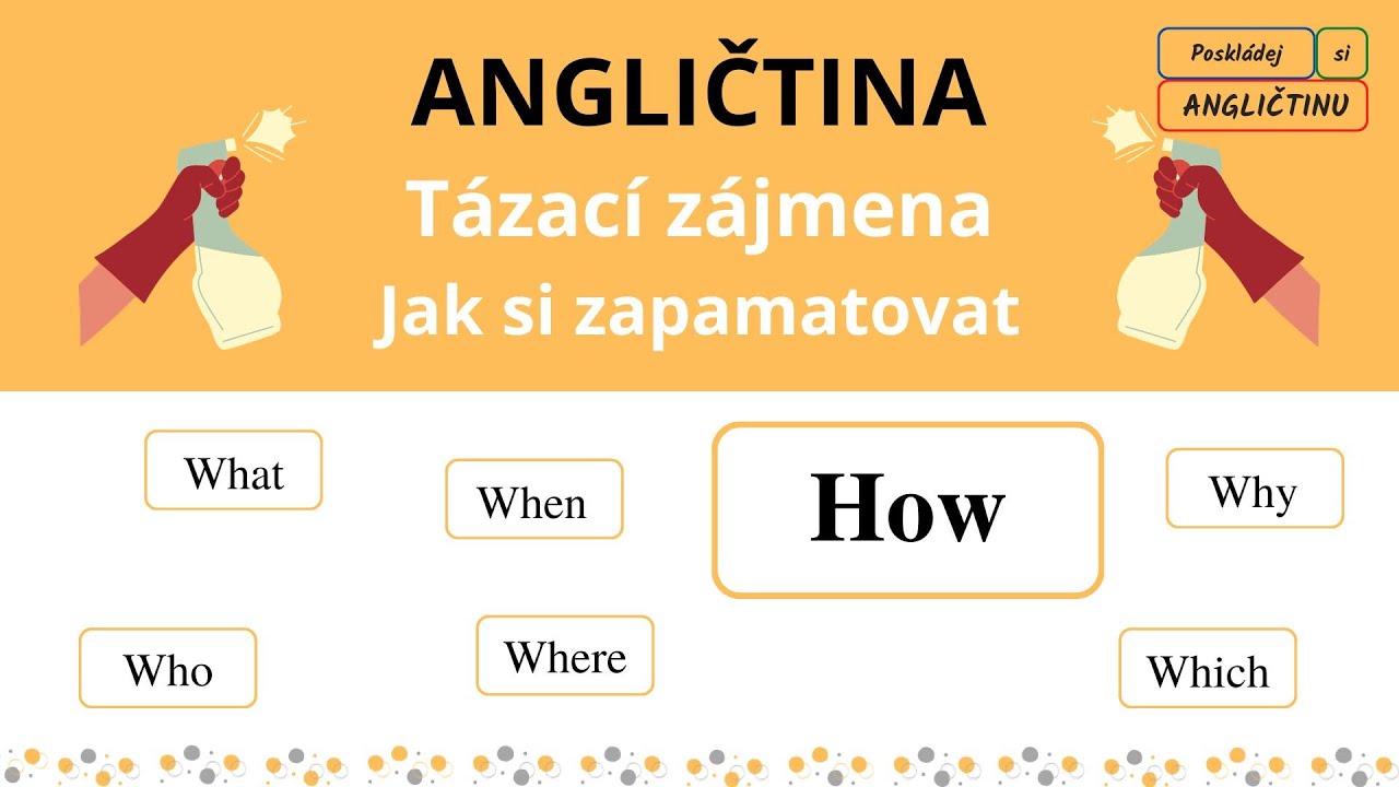 HOW? Angličtina - tázací zájmena. Jak si zapamatovat a jak použít. Jak se to tady ocitlo?