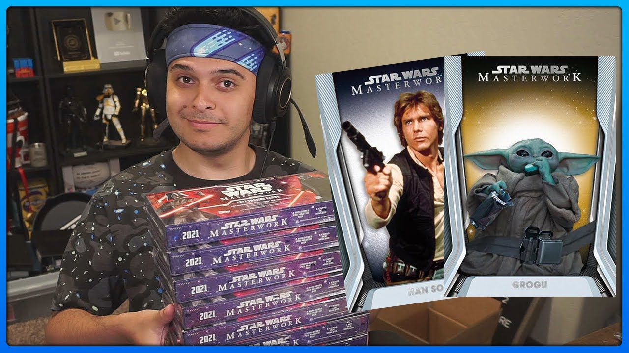 OPENING $3000+ worth of cards! - 2021 Star Wars Masterwork CASE