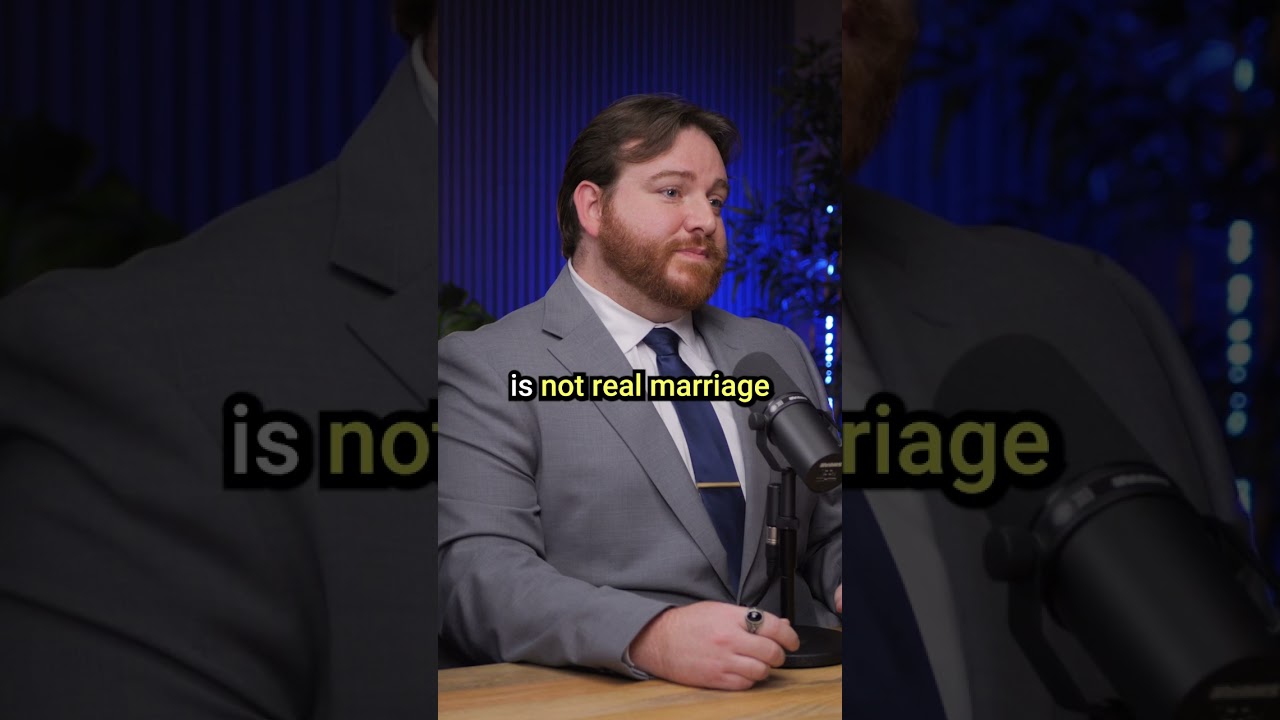 Marriage today is not real marriage 