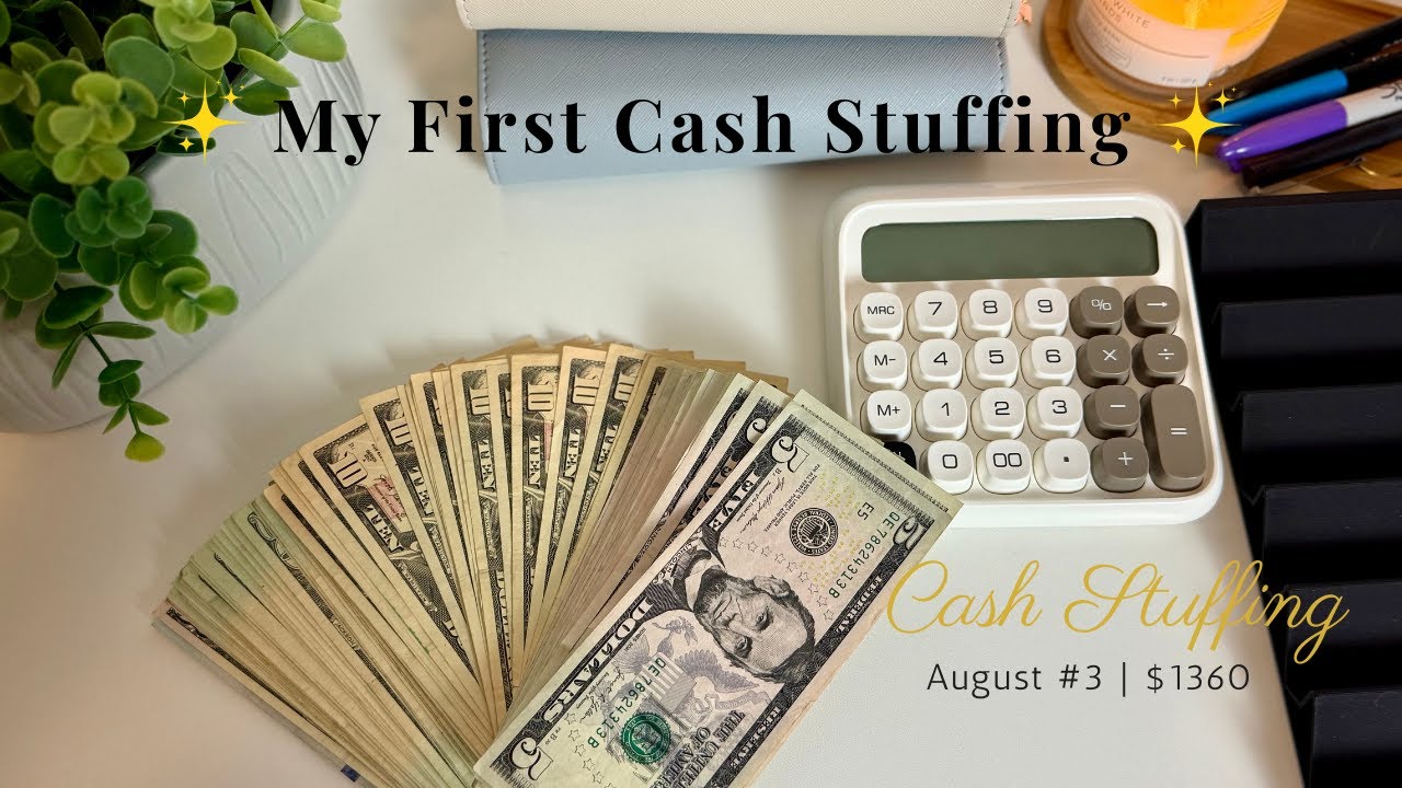 🤎 My First Cash Stuffing Video | Savings + Sinking Funds #CashStuffing #BudgetWithMe #cashenvelopes