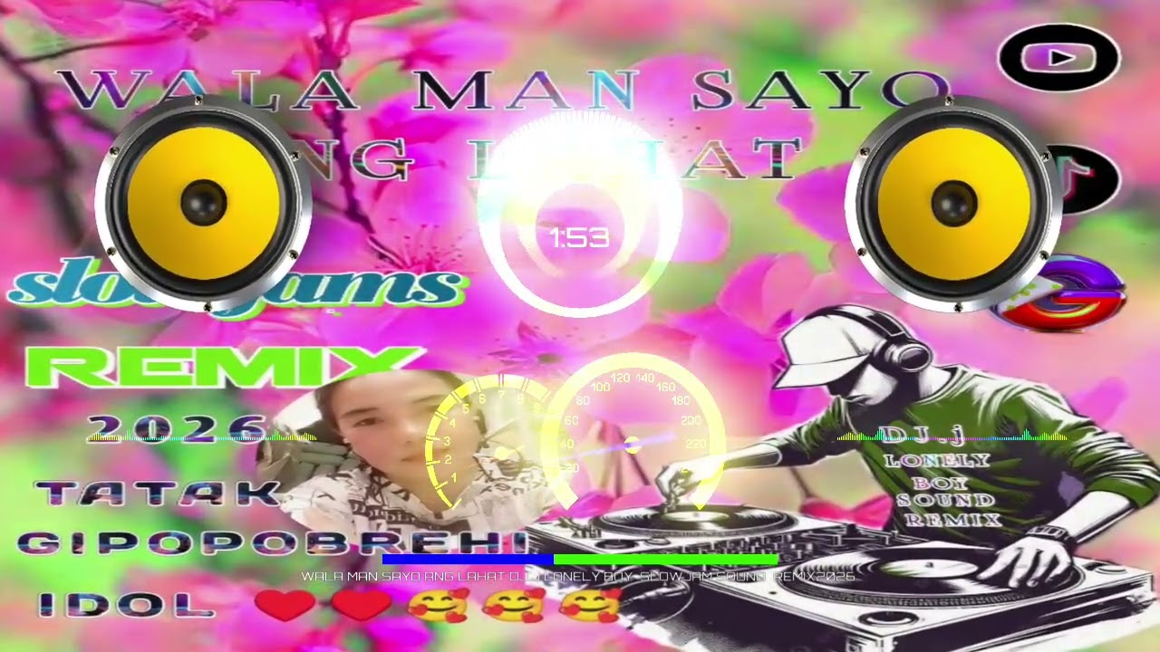 WALA MAN SAYO ANG LAHAT DJ.J LONELY BOY SLOWJAM REMIX