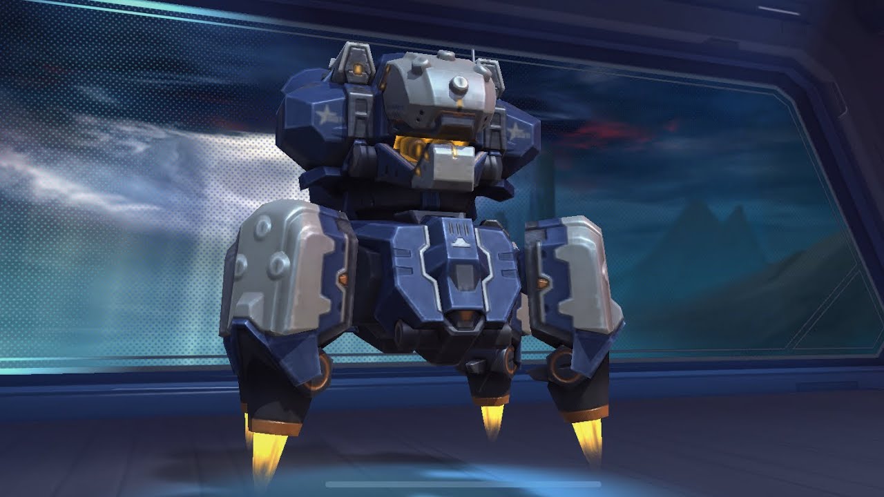 Vortex with 5 different weapons in hangar showdown | Mech arena vortex unlock |