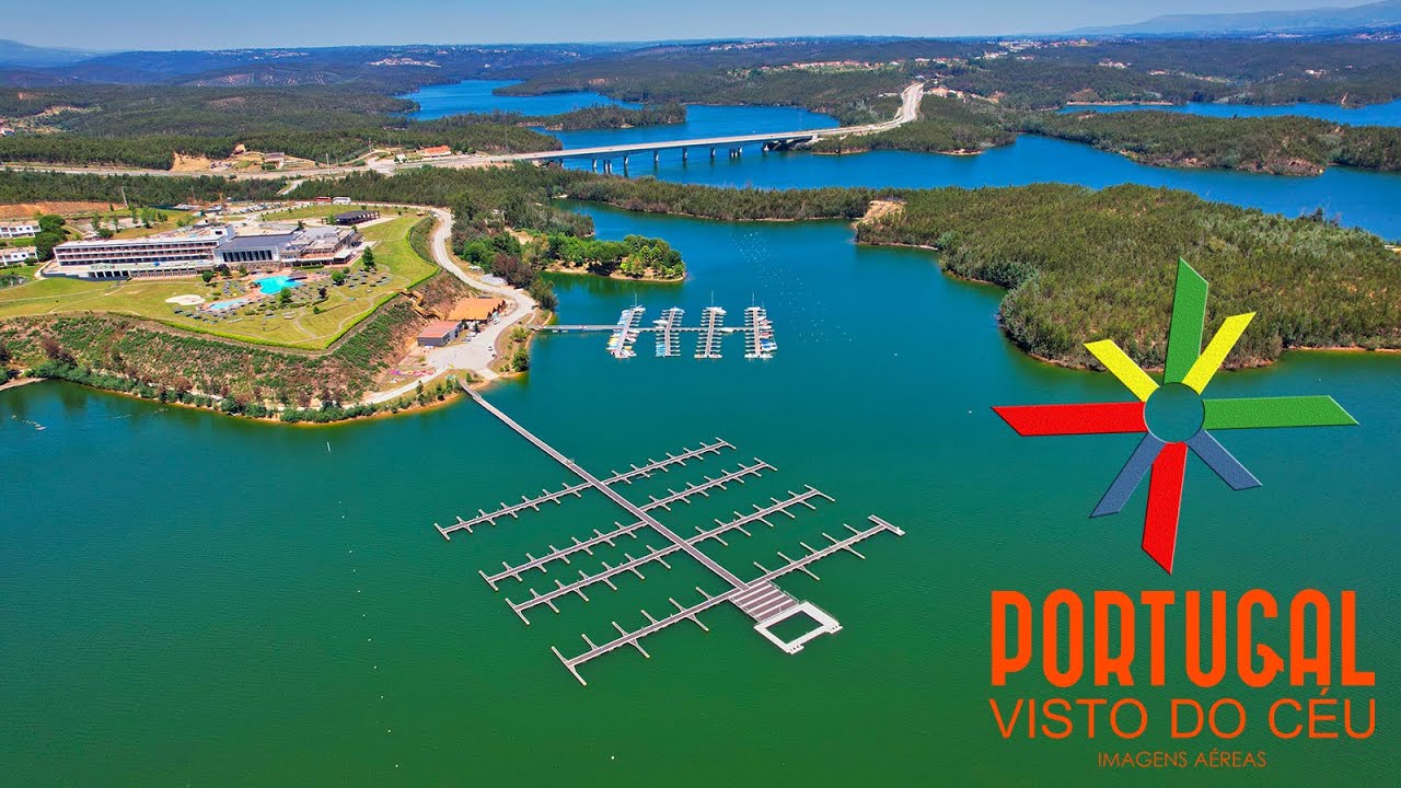 Barragem da Aguieira 🏞️ Aguieira Dam 🛶 Montebelo Aguieira Lake Resort & Spa 🏨 4K UltraHD