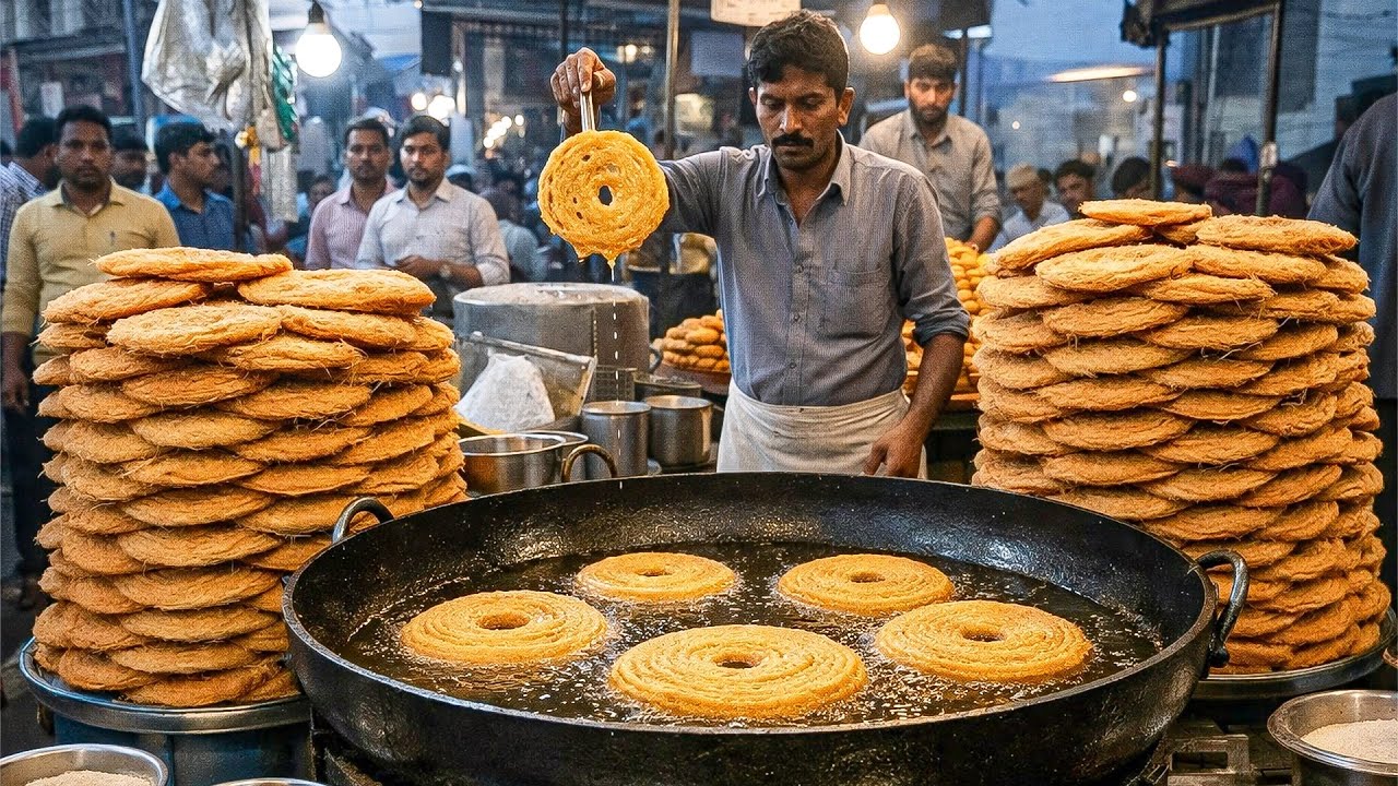 RAMADAN STREET FOOD! AMAZING PHENI MAKING - RAMADAN IFTAR & SEHRI STREET FOOD - SPECIAL KHAJLA PHENI
