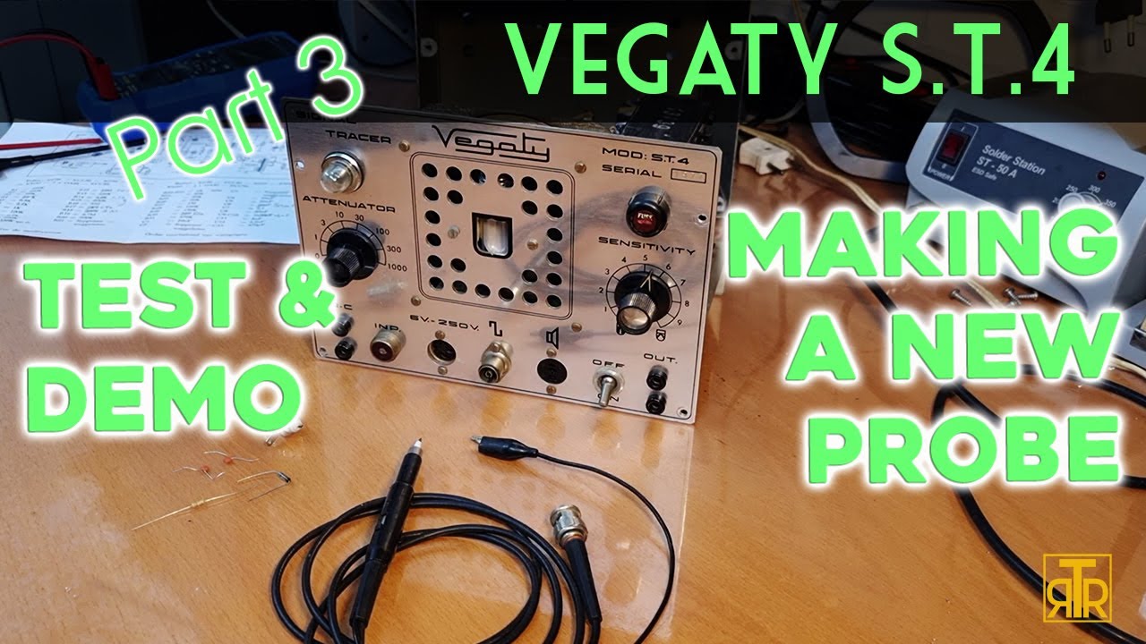 Making a new probe + signal tracer repair finished! - Vegaty Mod. S.T.4 (Part 3)