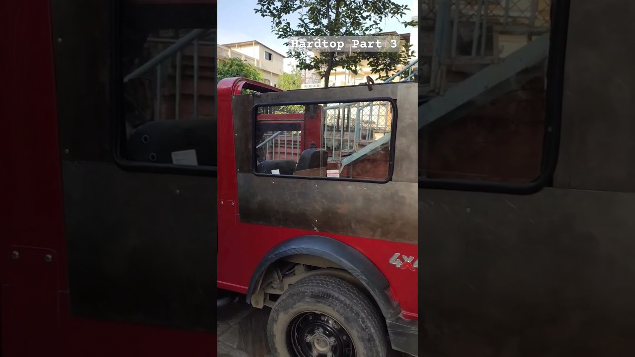 DIY hardtop part 3 #automobile #overlanding #jeep #thar