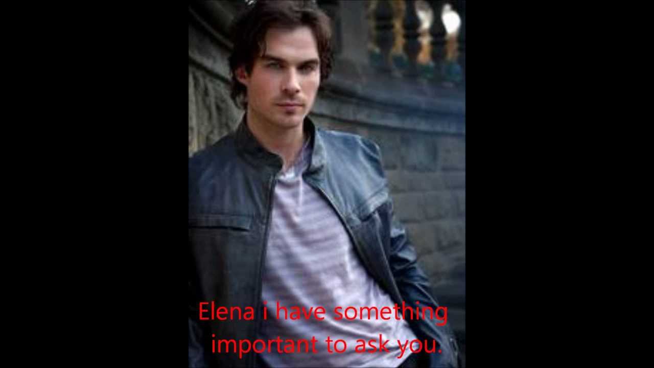 Damon and Elena