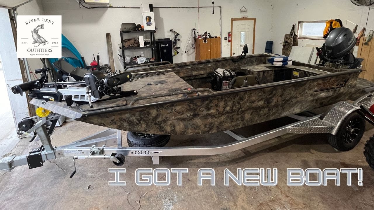 I got a NEW boat! Excel F4 Viper 1860 with 70 HP Yamaha Walk Through and Speed Test