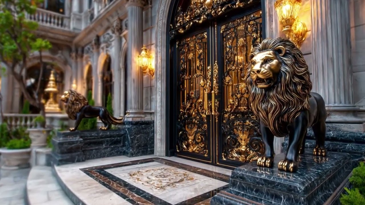 Step Inside the World’s Most Luxurious Mansion  Gold & Glamour Everywhere!