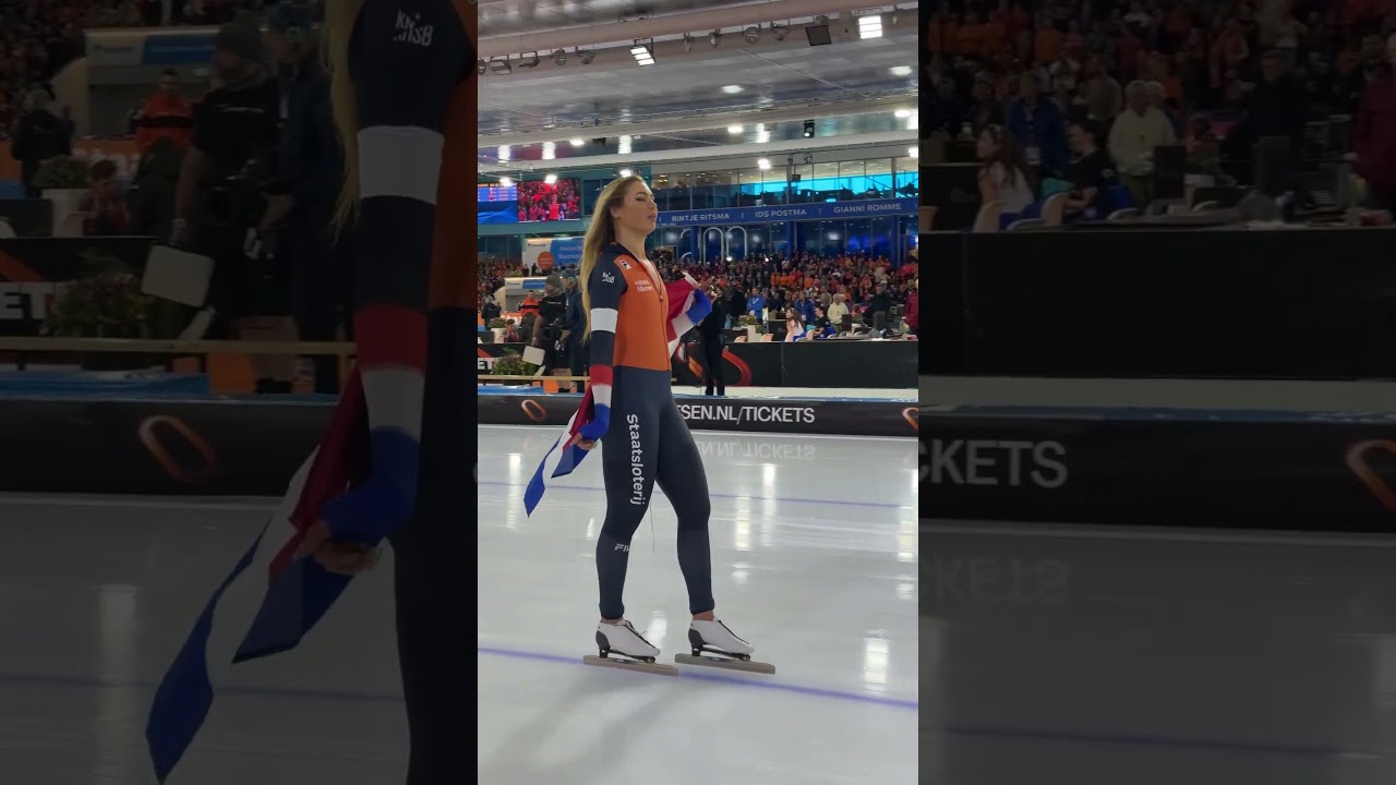 Europees kampioen! 🔥 Jutta Leerdam pakt de titel voor de DERDE keer op rij! #teamnl #juttaleerdam