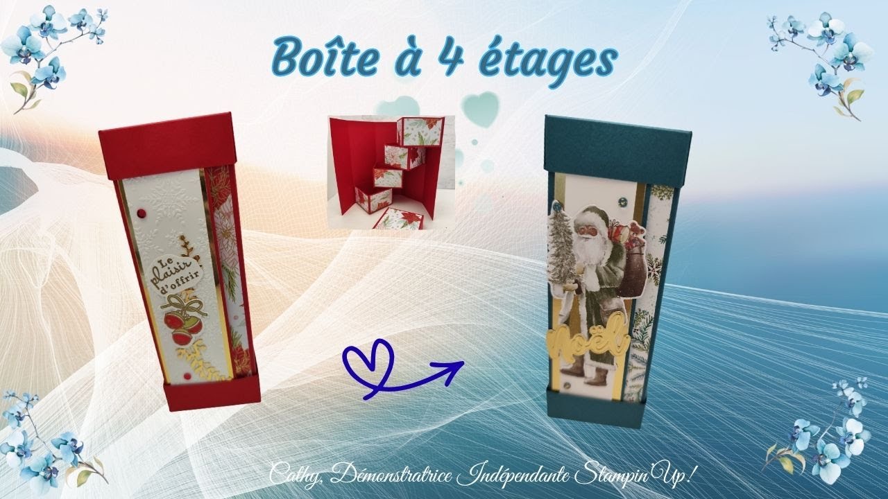 Jolie boîte à 4 étages !