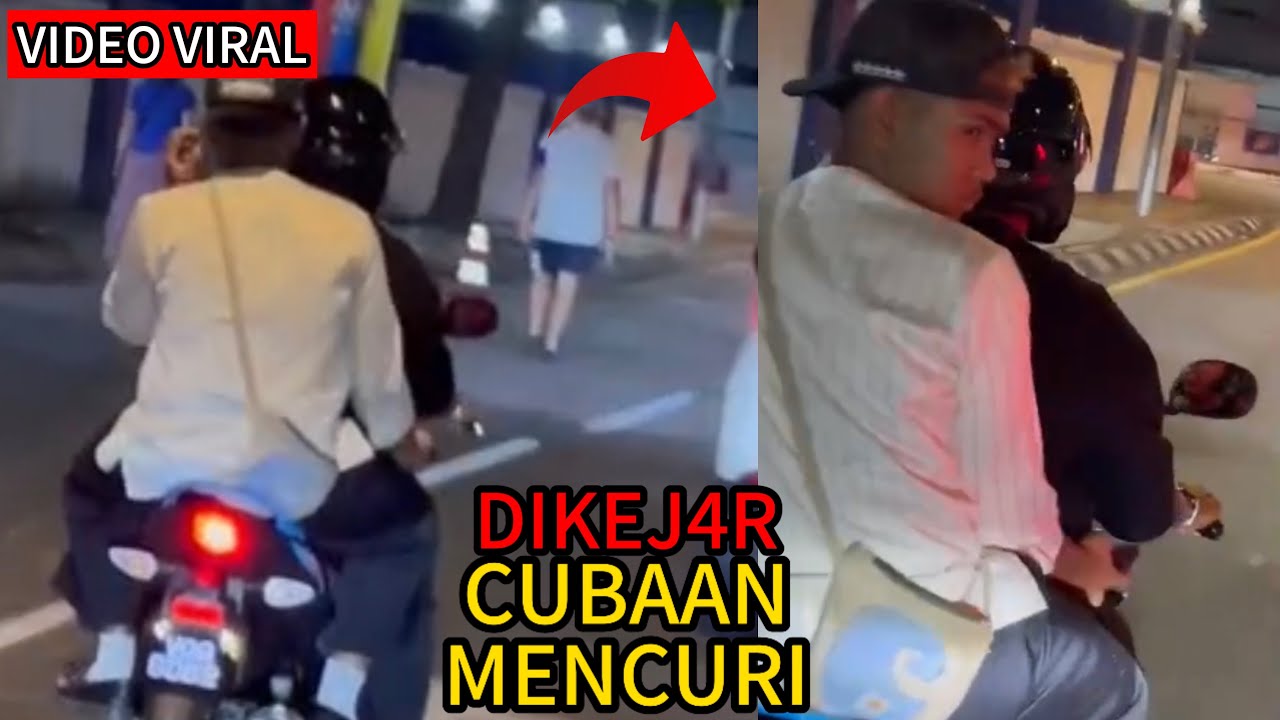 KEJADIAN KECVRIAN HELMET DI MASJID JAMEK,SEKALI TENGOK APA BERLAKU.