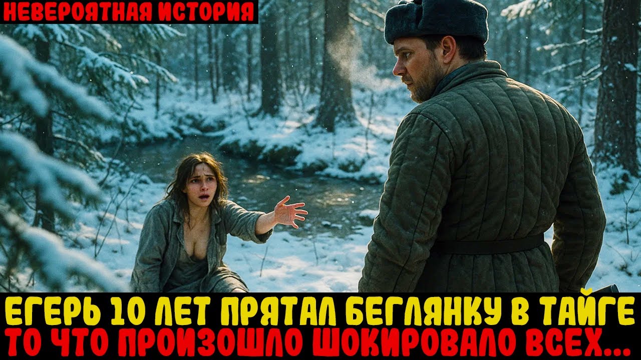 ЛЕСНИК НАШЁЛ БЕГЛЯНКУ ИЗ ЗОНЫ В ТАЙГЕ. 10 лет прятал её — правда открылась страшно | СССР