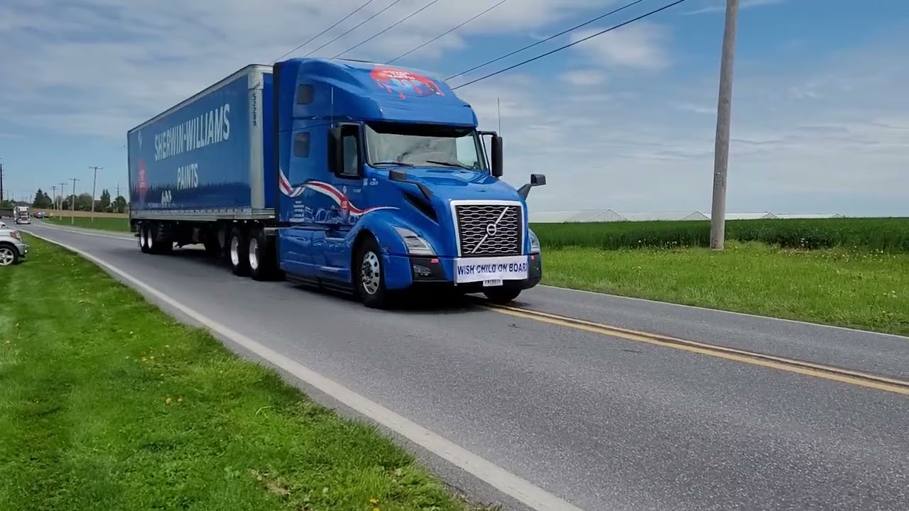 Lancaster 2022 mothers day make a wish convoy pt. 1