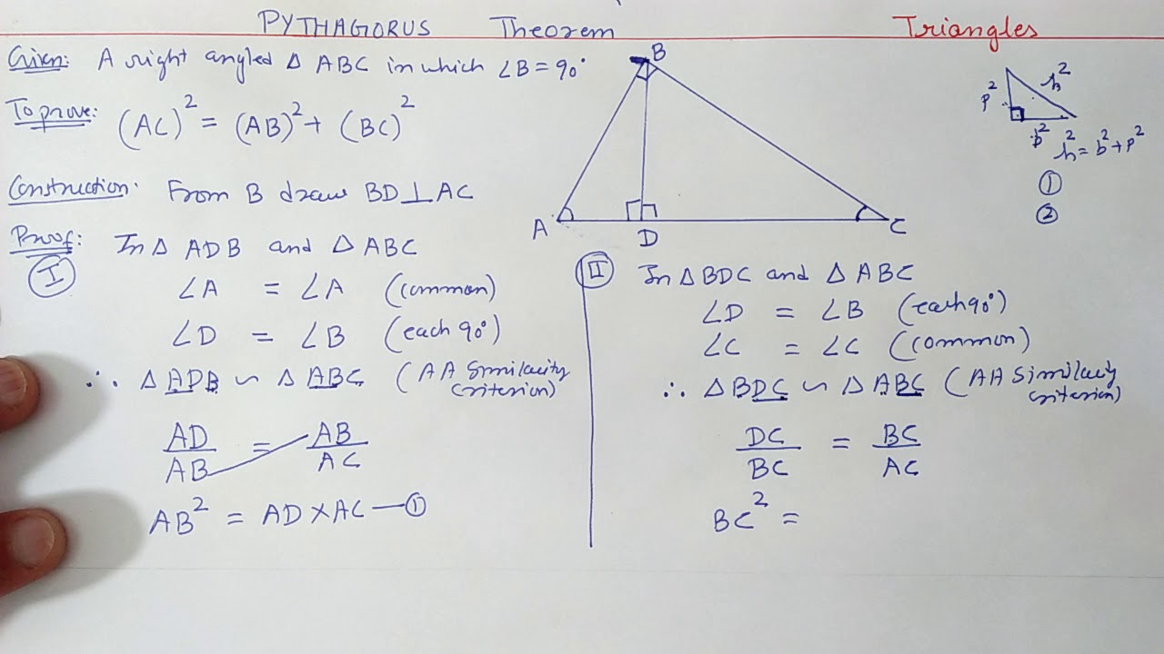 Chapter:6 Pythagoras Theorem and its converse | Triangles | Ncert Maths Class 10 | Cbse.