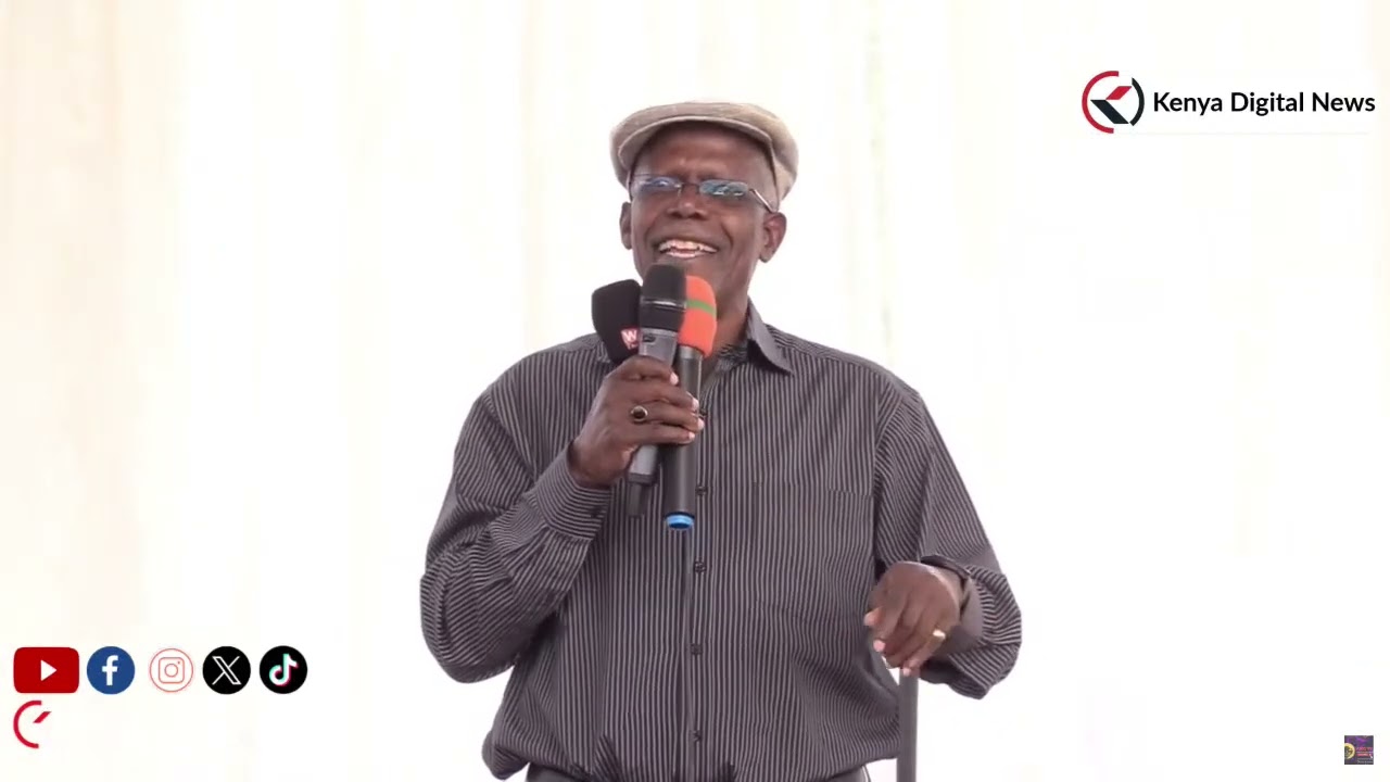 Listen to Former MP Musikari Kombo's GREAT REMARKS at the Burial of Former Sen. Munoko!