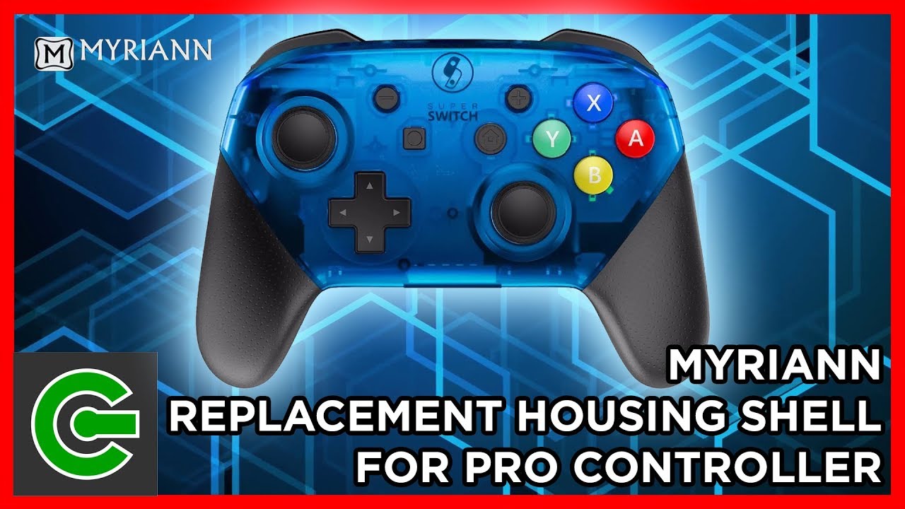 How to install Myriann Replacement Housing Shell for Nintendo Switch Pro Controller