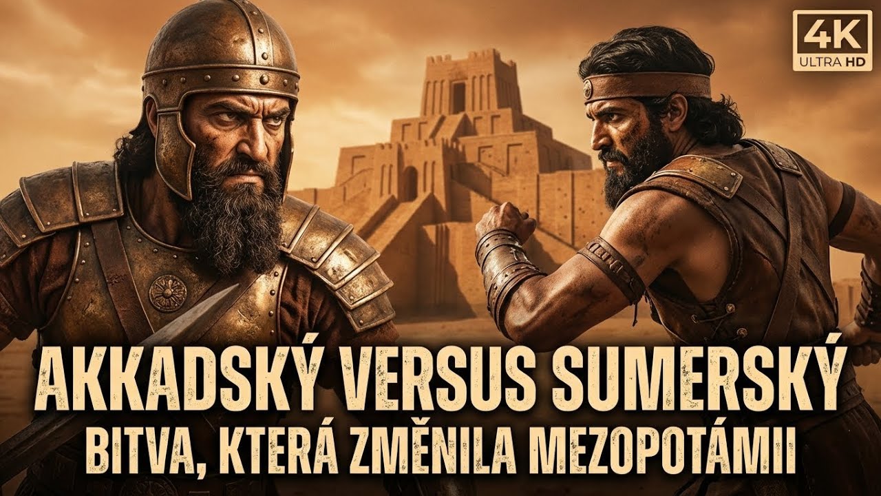 Akkadové vs Sumerové: BITVA která ZMĚNILA Mezopotámii Navždy | Kompletní Dokument