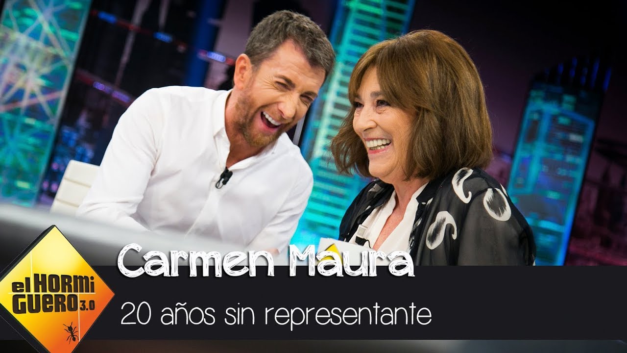 La curiosa razón por la que Carmen Maura estuvo 20 años sin representante - El Hormiguero 3.0