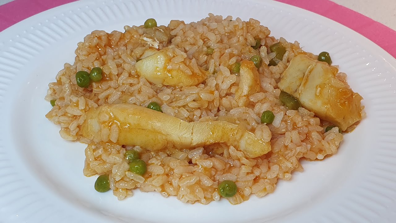 ARROZ CON BACALAO. Delicioso y exquisito #nuberosaylila